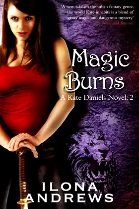 Magic Burns (Kate Daniels, Book 2) poster