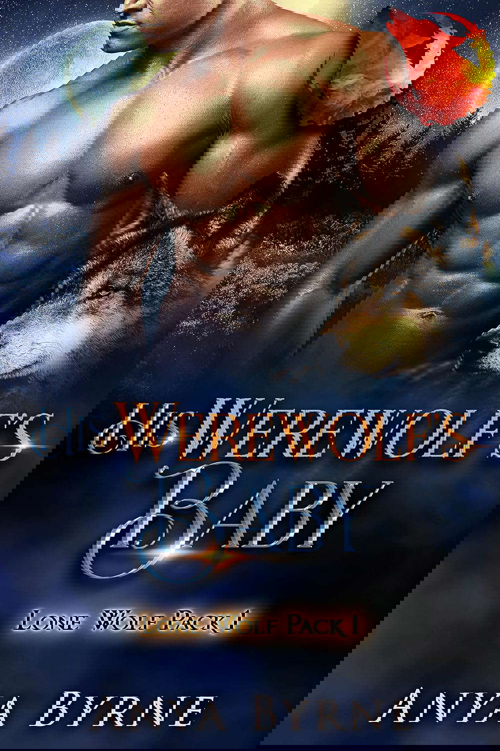 His Werewolf's Baby: Gay Mpreg (Lone Wolf Pack Book 1) poster