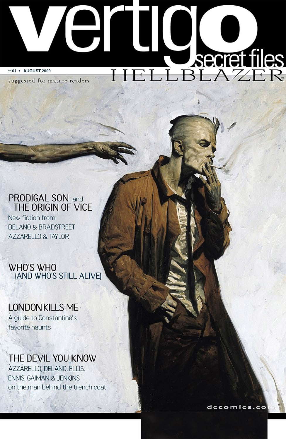 Vertigo Secret Files: Hellblazer #1 poster