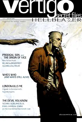 Vertigo Secret Files: Hellblazer #1 poster