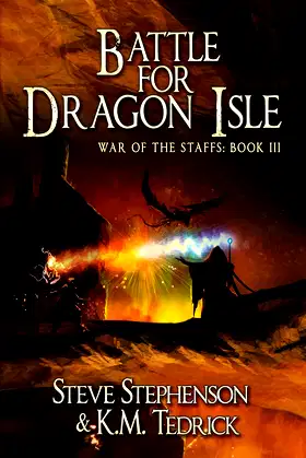 Battle for Dragon Isle (War of the Staffs Book 3) poster