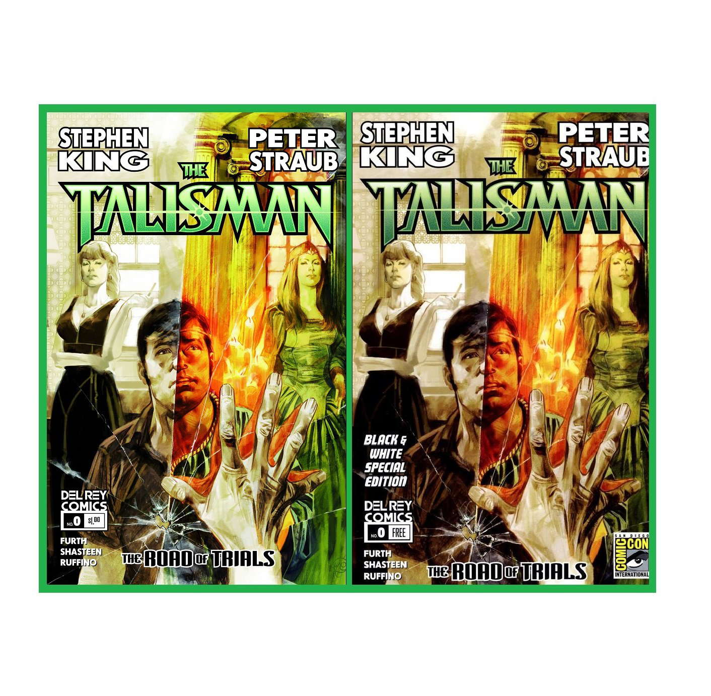 The Talisman Road of Trials Issue Zero - Color & B&W Set ( 2 Comic Issues ) poster