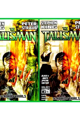 The Talisman Road of Trials Issue Zero - Color & B&W Set ( 2 Comic Issues ) poster