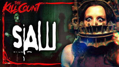Saw (2004) KILL COUNT poster