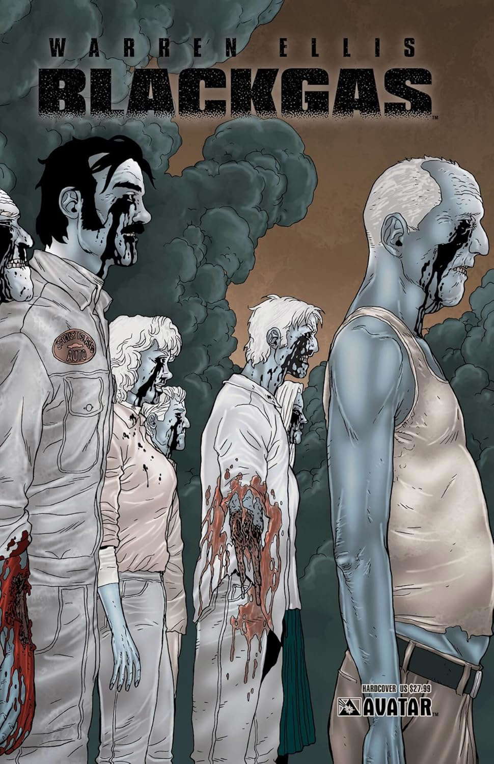 Warren Ellis' Blackgas Hardcover poster
