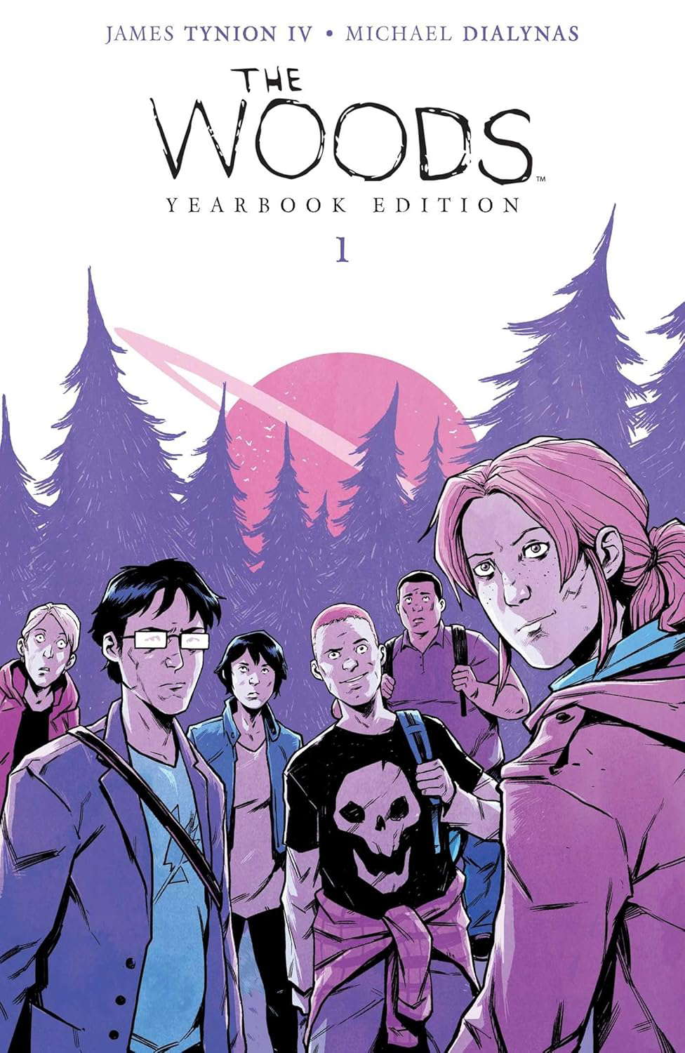 The Woods Yearbook Edition Book One poster
