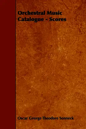 Orchestral Music Catalogue - Scores poster