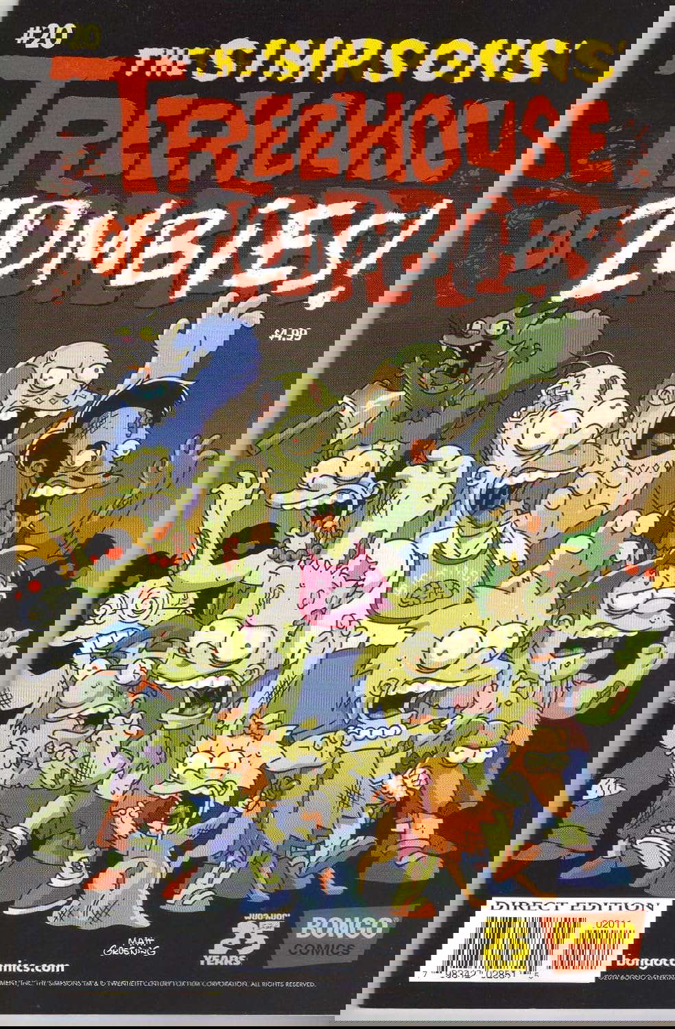 The Simpsons Treehouse of Horror, No. 20 poster