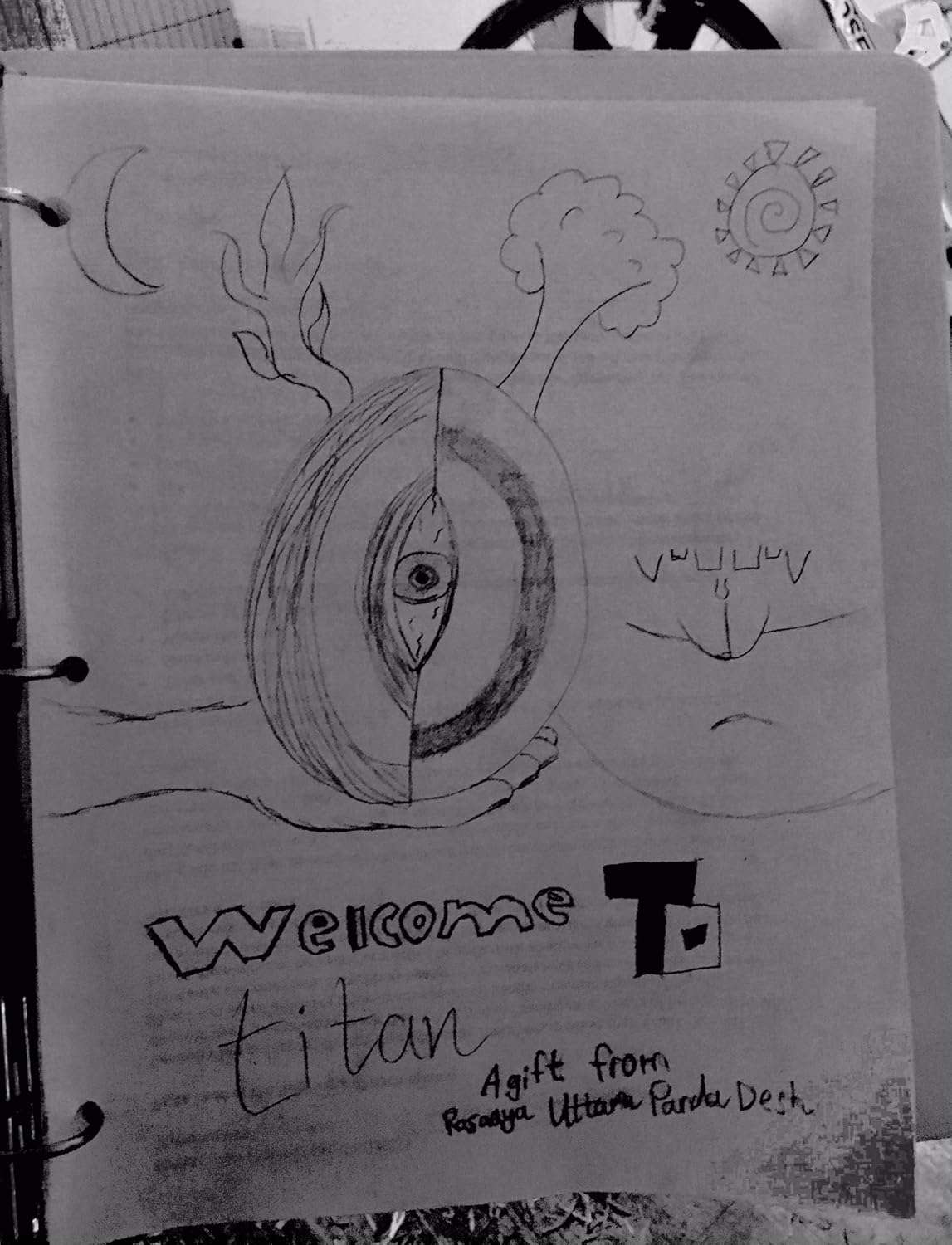 Welcome To titan (The Titanians) poster
