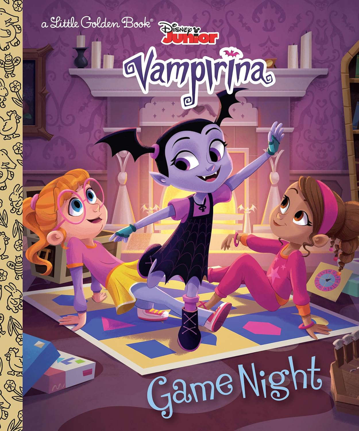 Game Night (Disney Junior Vampirina) (Little Golden Book) poster