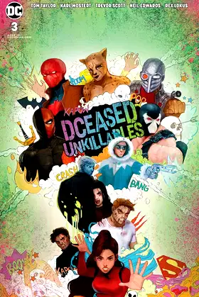 Dceased Unkillables #3 Card Stock Horror Tasia Final Issue poster