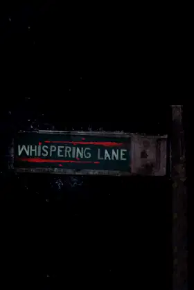 Whispering Lane: Horror poster