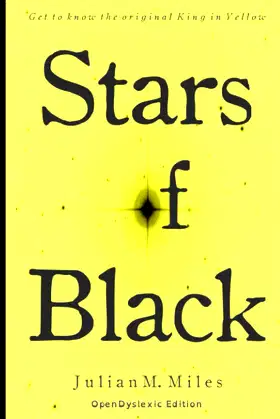 Stars of Black- OpenDyslexic Edition poster
