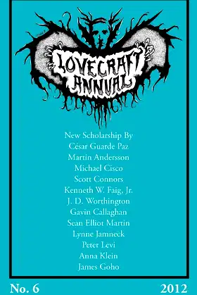 Lovecraft Annual No. 6 (2012) poster