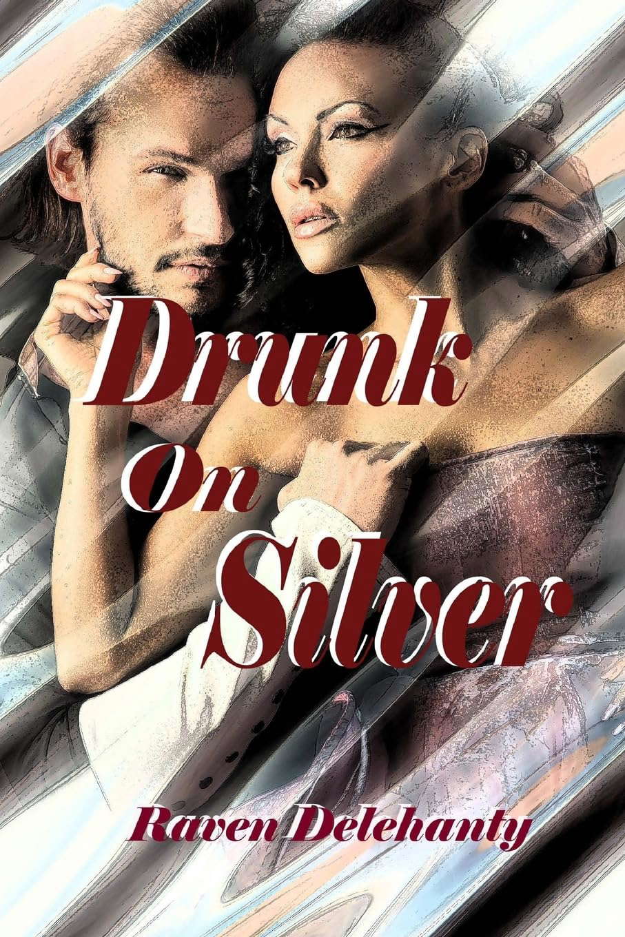 Drunk on silver poster