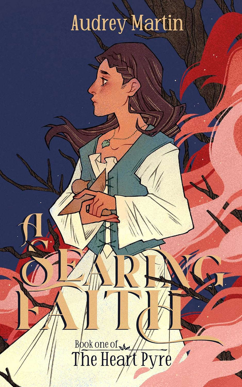 A Searing Faith (The Heart Pyre Book 1) poster