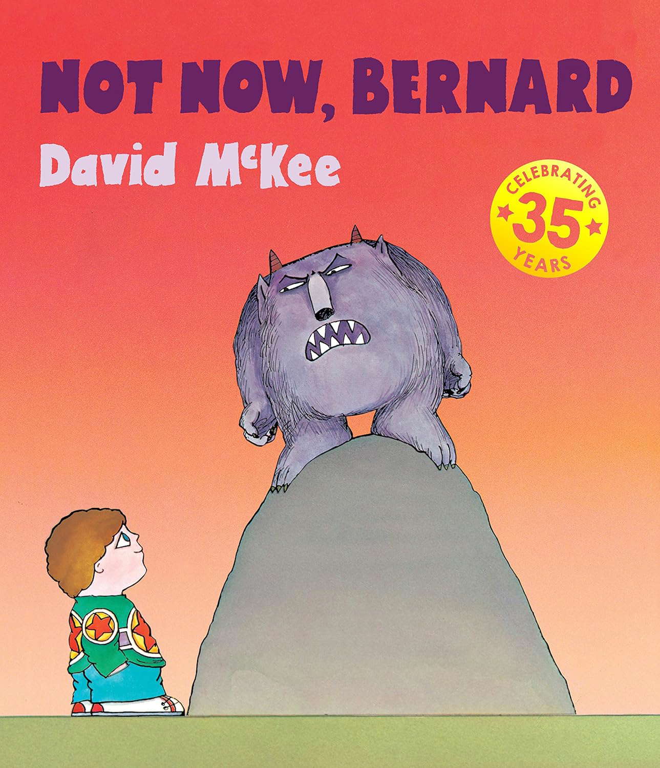 Not Now, Bernard poster