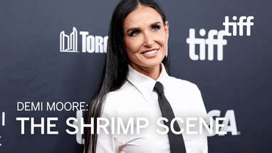 Breaking Down THE SUBSTANCE's Shrimp Scene poster