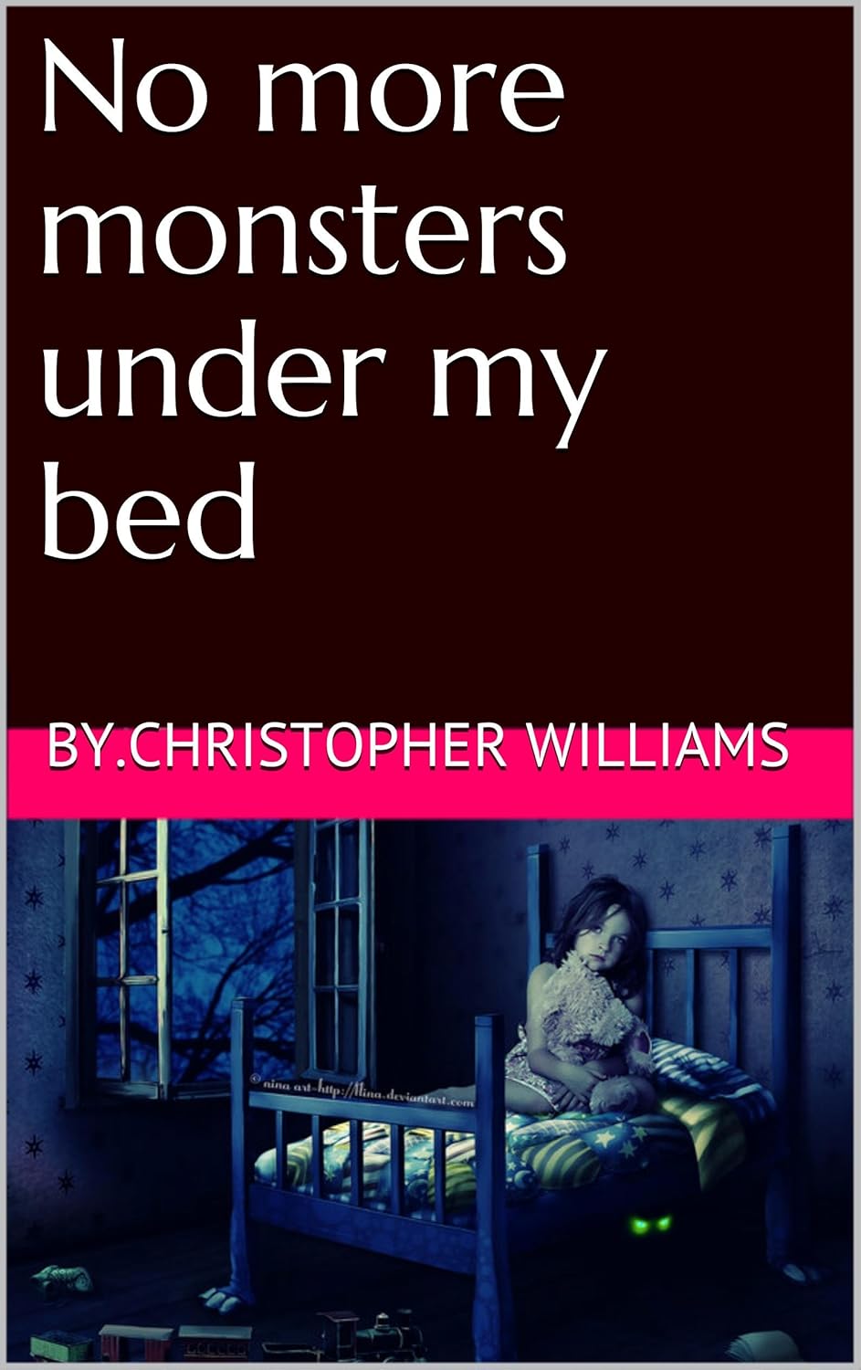 No more monsters under my bed poster