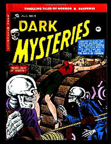 Dark Mysteries #19: Golden Age Horror-Suspense Comic 1954 poster
