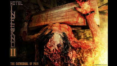 HOTEL INFERNO 2 : The Cathedral of Pain - trailer - NECROSTORM (Horror, Action) poster