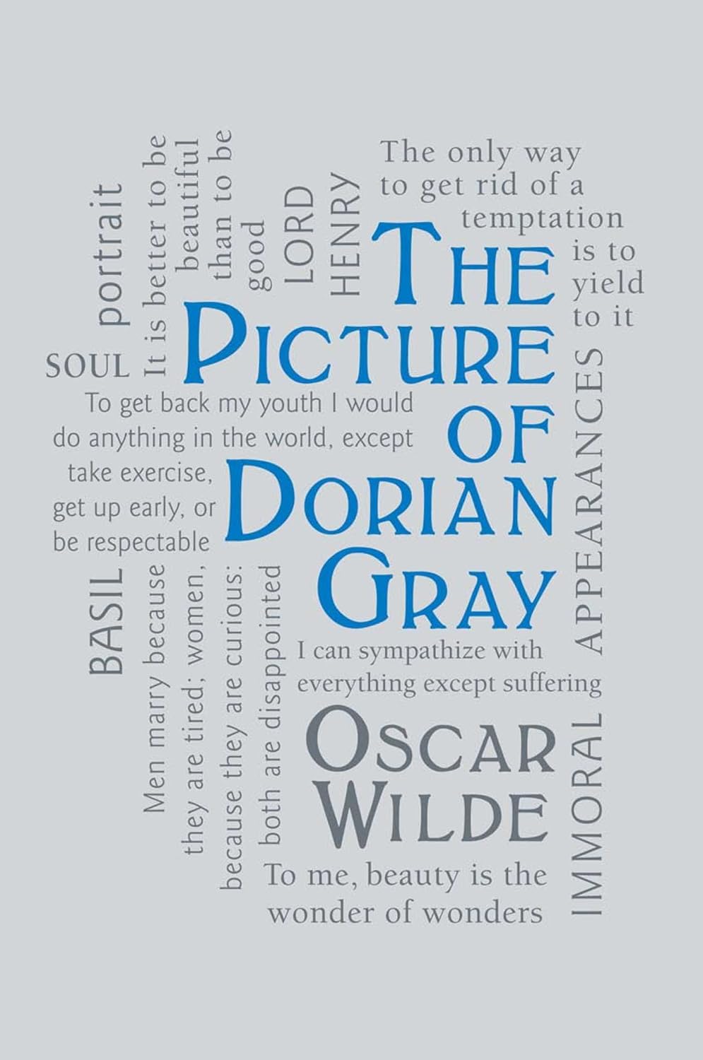 The Picture of Dorian Gray (Word Cloud Classics) poster