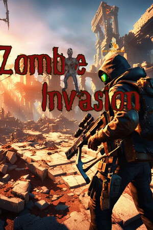 Zombie invasion poster