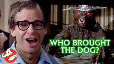 Ok, Who Brought The Dog? | Film Clip | GHOSTBUSTERS | With Captions poster