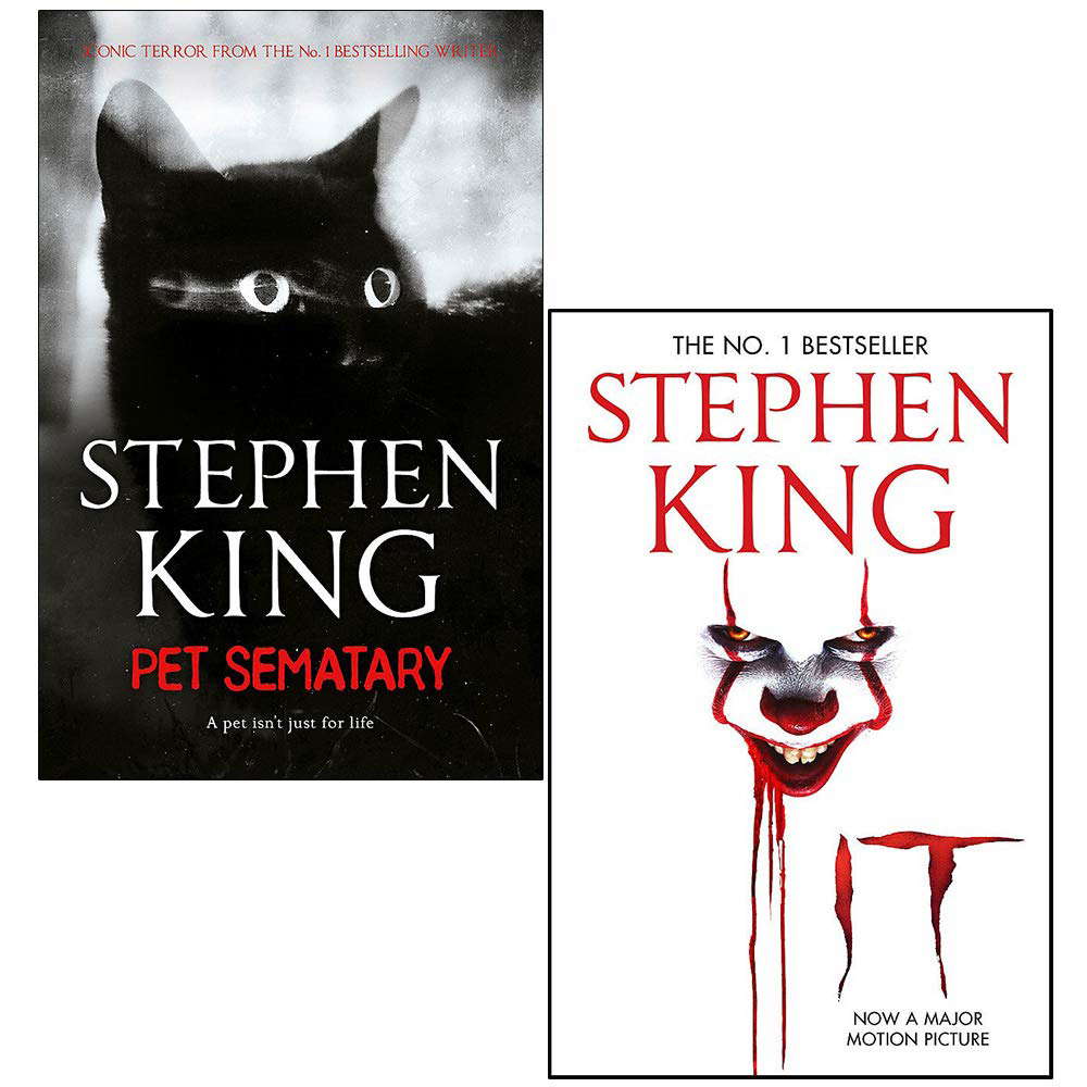 Stephen King Collection 2 Books Set (Pet Sematary, It) poster