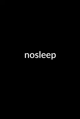 nosleep poster