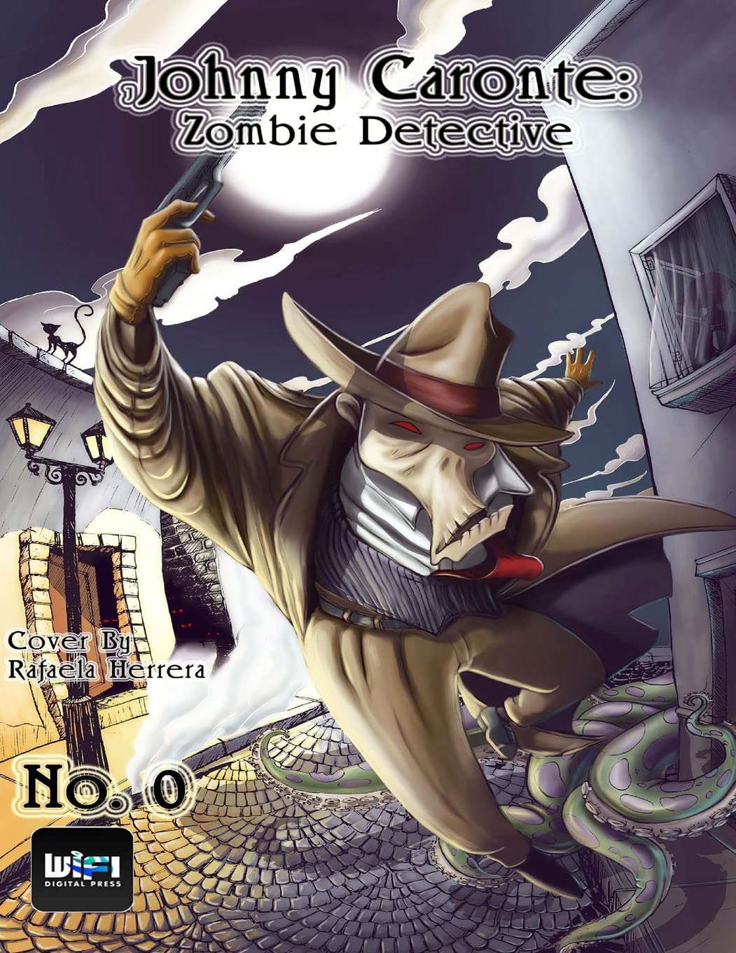 Johnny Caronte Zombie Detective #0 poster