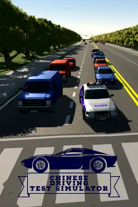 Chinese Driving Test Simulator poster