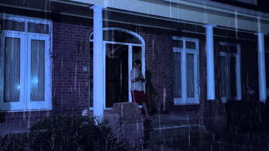 NEVER answer the door at night!! - Front Door - Short Horror Film poster