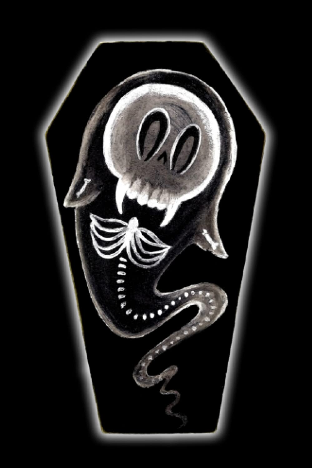 Journal Notebook - 150 Lined Pages: Skelly Ghost poster
