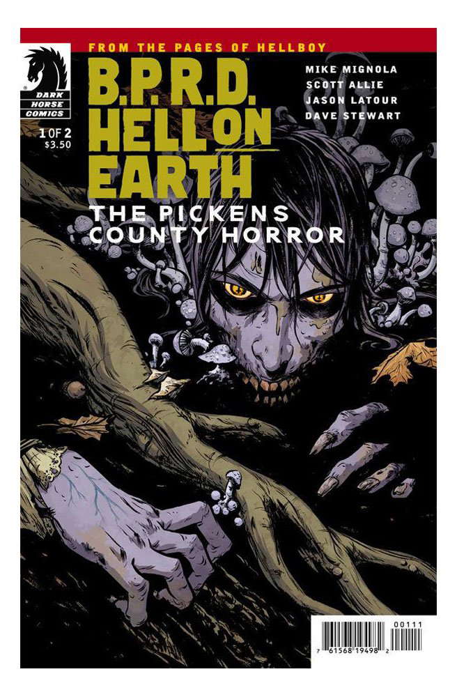 BPRD Hell On Earth Pickens County Horror #1 poster