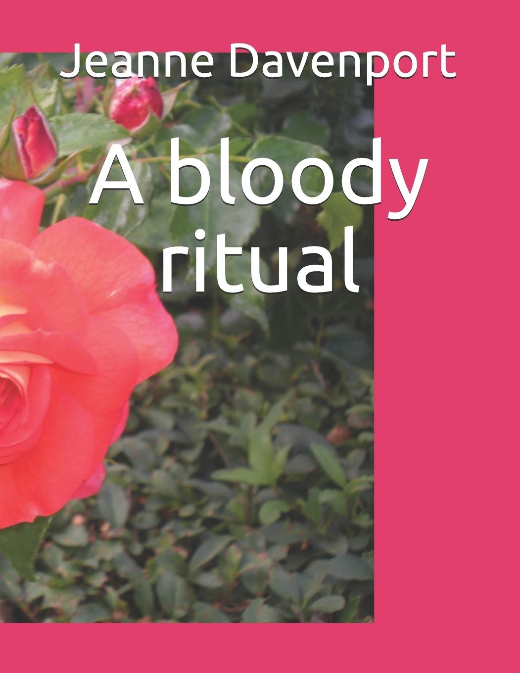 A bloody ritual poster