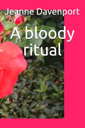 A bloody ritual poster