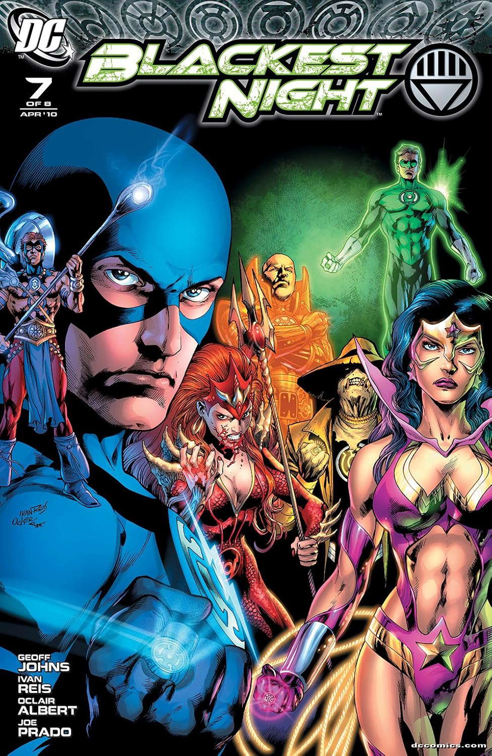 Blackest Night #7 (of 8) poster