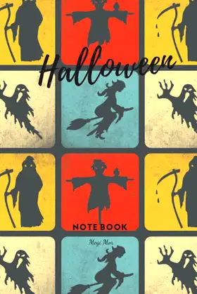 Halloween Notebook: So Simple, Even Your Kids Can Use It. Color Cover. poster