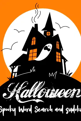 Halloween Word Search And Sudoku: Halloween adult activities Book For Adult poster