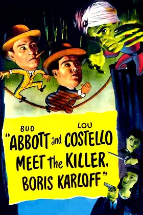 Bud Abbott and Lou Costello Meet the Killer, Boris Karloff poster