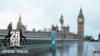 28 DAYS LATER – Official Trailer poster