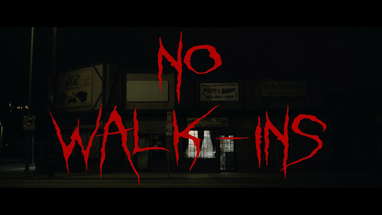 "No Walk Ins" (Short Film) poster