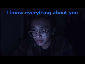 I know everything about you | A short horror story poster