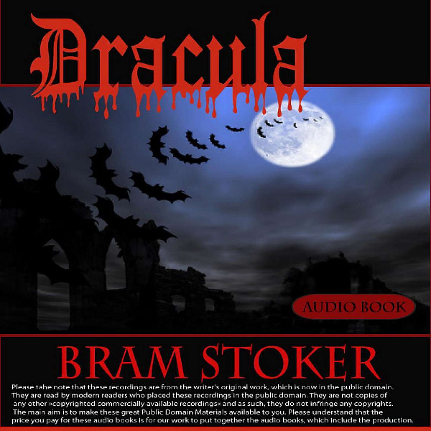 Dracula [Audiobook, MP3 Audio, Unabridged] [MP3 DVD] poster