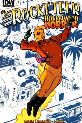 Rocketeer Hollywood Horror #1 Subscription Variant Comic Book 2013 - IDW poster