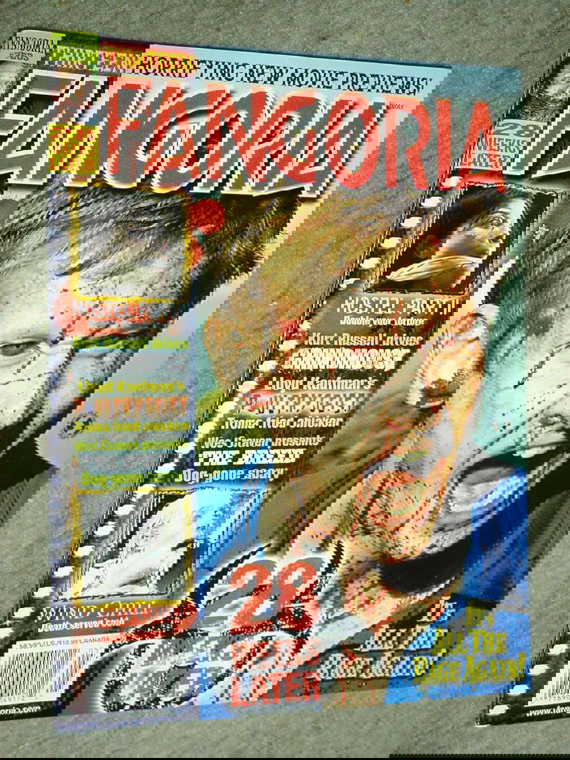 Fangoria Horror Magazine Issue # 263 May 2007 poster