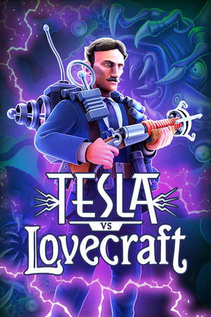 Tesla vs Lovecraft poster