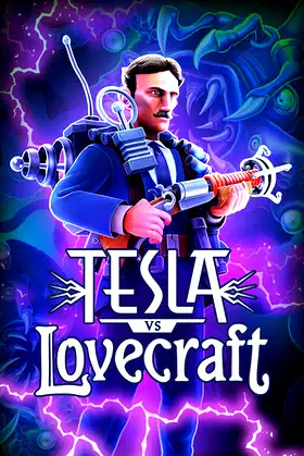 Tesla vs Lovecraft poster