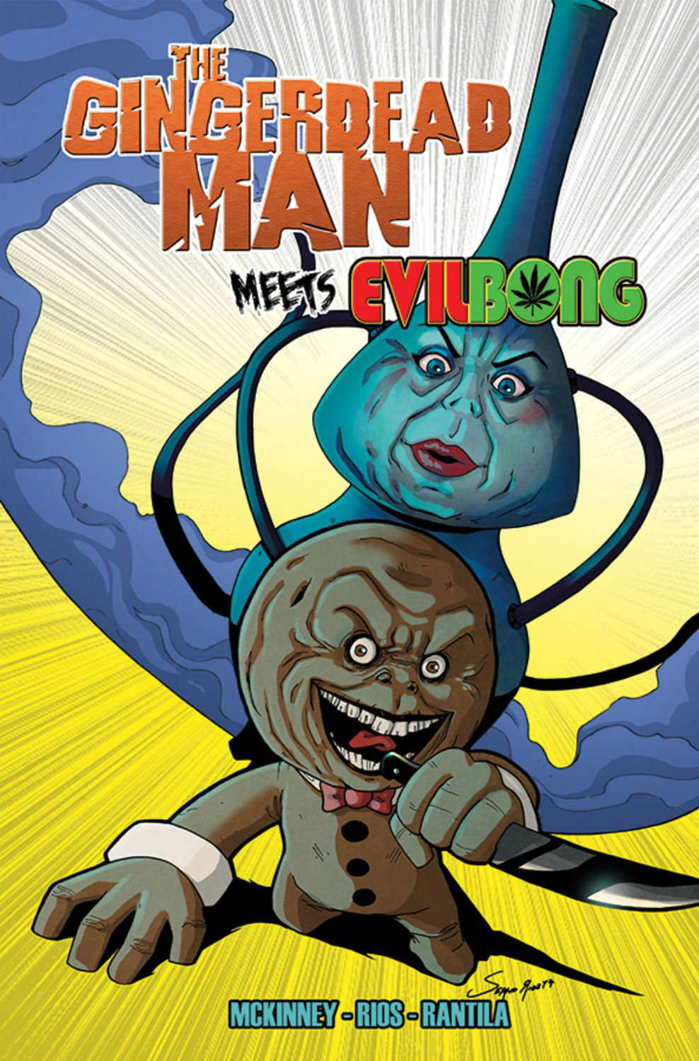 The Gingerdead Man Meets Evil Bong poster